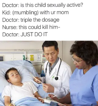 Triple the Dosage meme card, common rarity