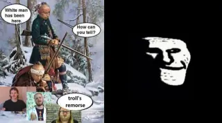 Troll's Remorse meme card, common rarity
