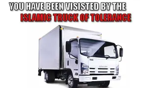 Truck of Peace meme card, common rarity