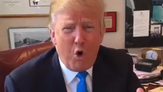 Trump "They're Remaking Indiana Jones Without Harrison Ford. You Can't Do That!" meme card, common rarity