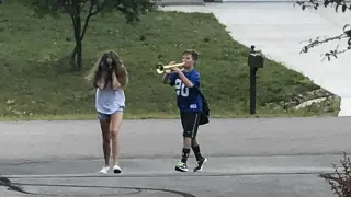 Trumpet Boy meme card, epic rarity