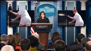 Carte meme Trump’s Press Briefing Video Message, rareté commune