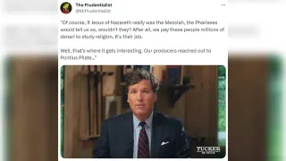 Carte meme Tucker Carlson "Of Course, It’s Their Job" / "That’s Where It Gets Interesting", rareté commune