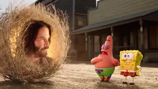 Tumbleweed Keanu Reeves meme card, common rarity