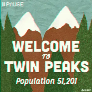 Carte meme Twin Peaks, rareté commune
