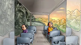 Two Guys On A Bus meme card, epic rarity