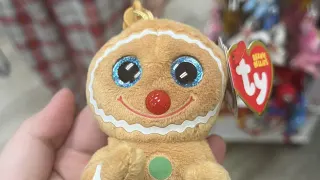 Ty's Gingerbread Man Beanie Baby / Cookie meme card, common rarity