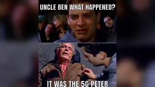 Uncle Ben What Happened? meme card, common rarity