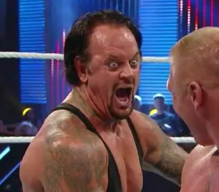 Undertaker's Screaming Face meme card, common rarity