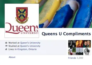 Carte meme University Compliment Facebook Pages, rareté commune