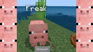 Unleash Freak meme card, common rarity