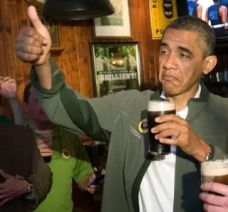 Upvoting Obama meme card, rare rarity