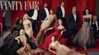 Vanity Fair's "Hollywood Portfolio" Cover meme card, common rarity
