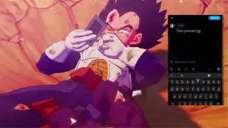 Carte meme Vegeta « They Jumped My Ass », rareté commune