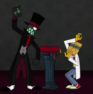 Villanos meme card, rare rarity
