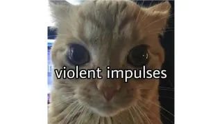Carte meme Violent Impulses, rareté commune