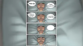 Wake Up! It's No Use! He's in A Deep Coma! meme card, common rarity