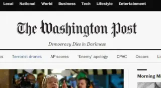 Washington Post Slogan Parodies meme card, common rarity