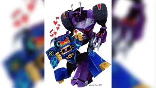 Carte meme WaveWave / Soundwave x Shockwave, rareté commune