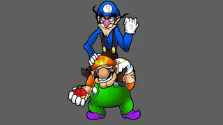 Wawario and Wawaluigi meme card, common rarity