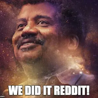 We Did It Reddit! meme card, epic rarity
