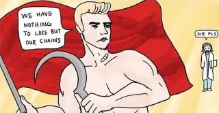 We Have Nothing to Lose but Our Chains meme card, rare rarity