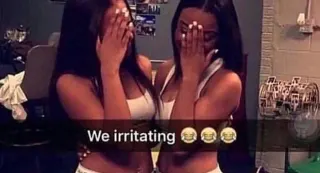 We Irritating meme card, rare rarity
