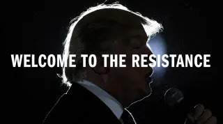 Welcome To The Resistance meme card, common rarity