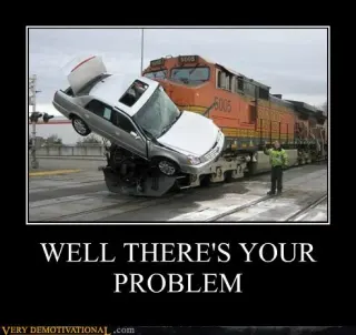 Carte meme Well, There’s Your Problem, rareté rare