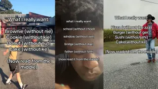 Carte meme What I Really Want / Now Read It From the Middle, rareté commune
