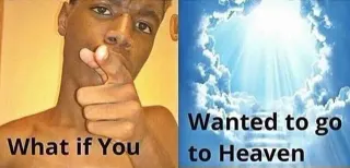 Carte meme What If You Wanted to Go To Heaven, rareté rare