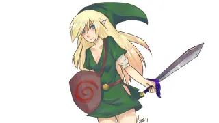 What If Zelda Was A Girl? meme card, rare rarity