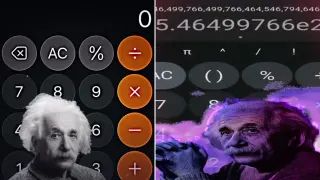 Carte meme What Is This Diddy Blud Doing on the Calculator? Is Blud Einstein?, rareté commune