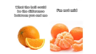 What the Hell Could Be the Difference Between You and Me meme card, common rarity
