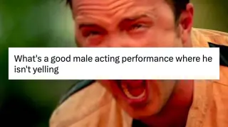 Carte meme What’s a Good Male Acting Performance Where He is X, rareté commune