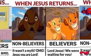 Carte meme When Jesus Returns, rareté commune