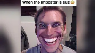 When the Imposter Is Sus meme card, epic rarity