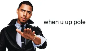 When You Up Pole meme card, common rarity