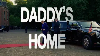 White House's "Daddy's Home" Tweet meme card, common rarity