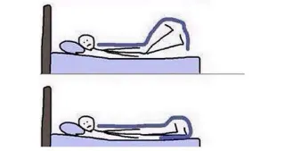 Carte meme Who Else Does This While In Bed? / Tucking Blanket Under Feet, rareté commune