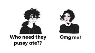 Carte meme Who Need They Pussy Ate, rareté rare