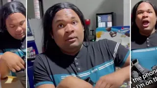 Who the Fuck Did Your Hair? meme card, common rarity