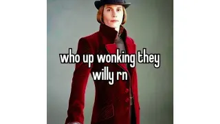 Who Up Wonking They Willy RN meme card, rare rarity