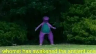 Whomst Has Awakened The Ancient One meme card, common rarity