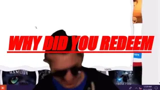 Why Did You Redeem It meme card, rare rarity