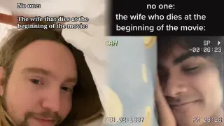 Wife Who Dies at the Beginning of the Movie meme card, common rarity