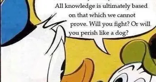Will You Fight? Or Will You Perish Like A Dog? meme card, rare rarity
