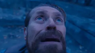 Willem Dafoe Looking Up meme card, epic rarity