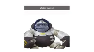 Winton Overwat (Overwatch) meme card, rare rarity