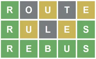 Wordle meme card, common rarity